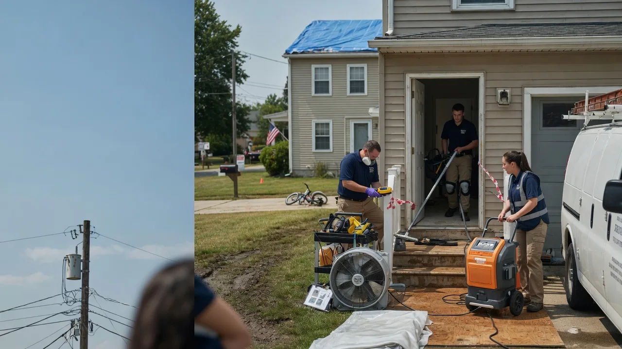 Water Damage Repair in Huddleston, VA near me